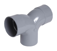 Raccord PVC culotte double